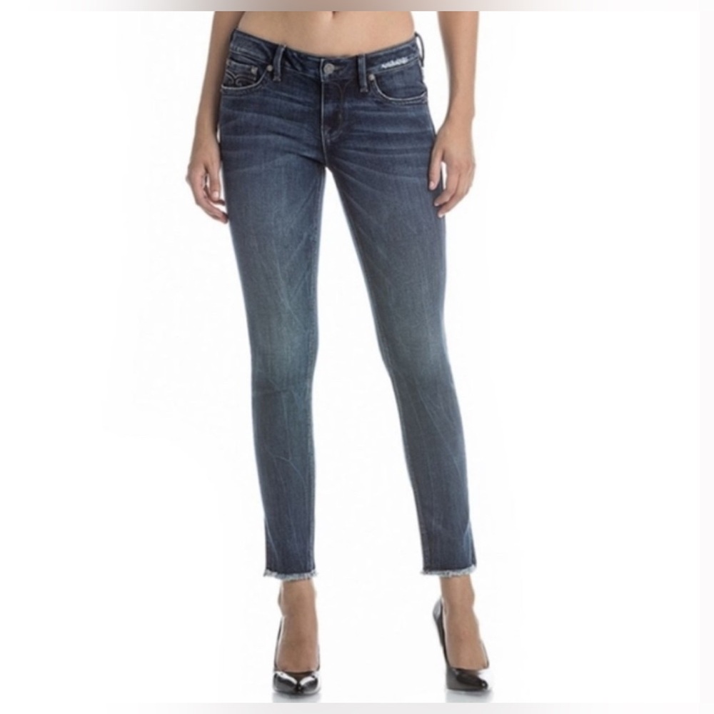 Rock Revival Flora mid-rise Ankle Skinny Jeans Women’s Size 27 - Picture 5 of 15